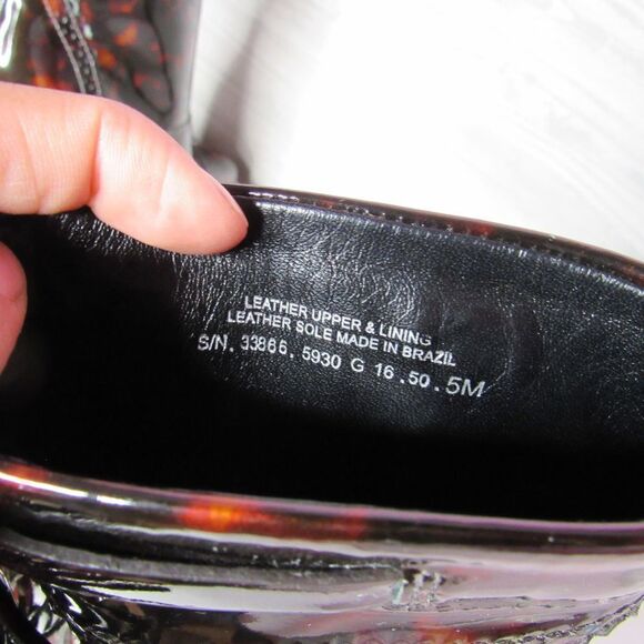 Tory Burch Tortoise Shell Huxley Leather Booties - Picture 8 of 8